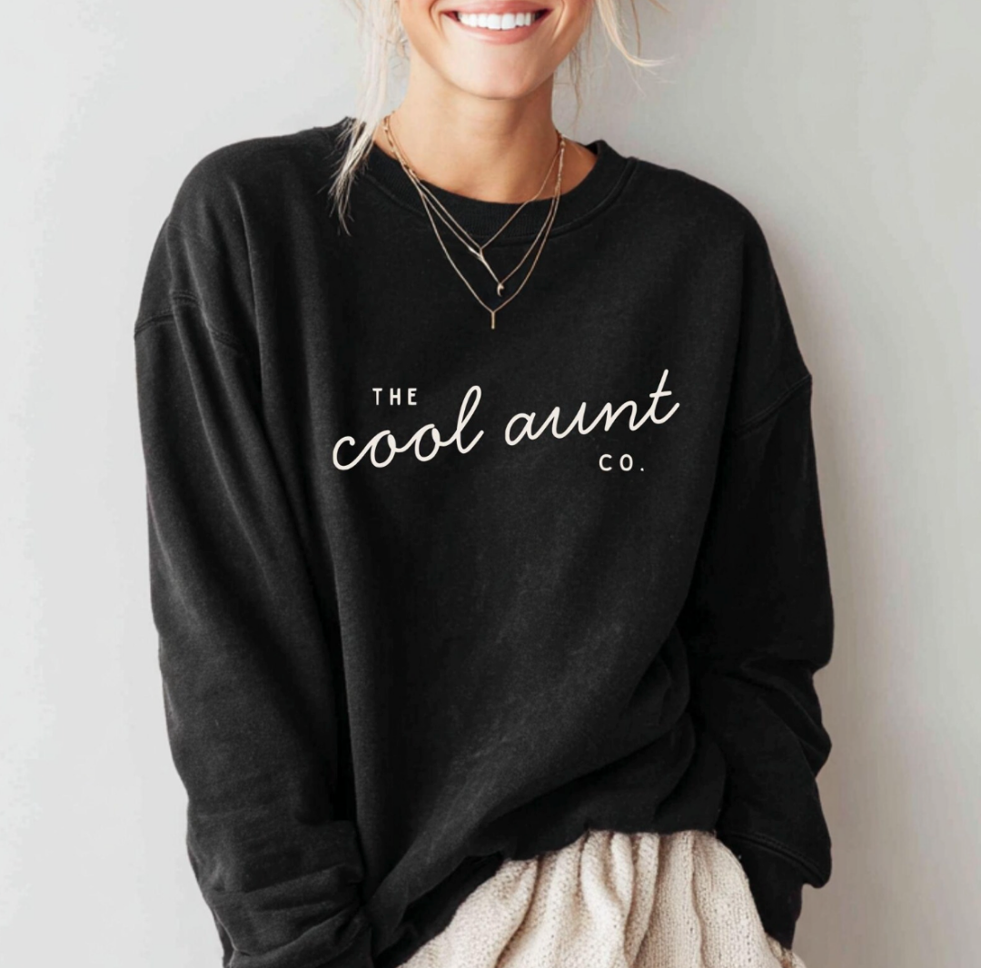 The Cool Aunt Co Black Sweatshirt