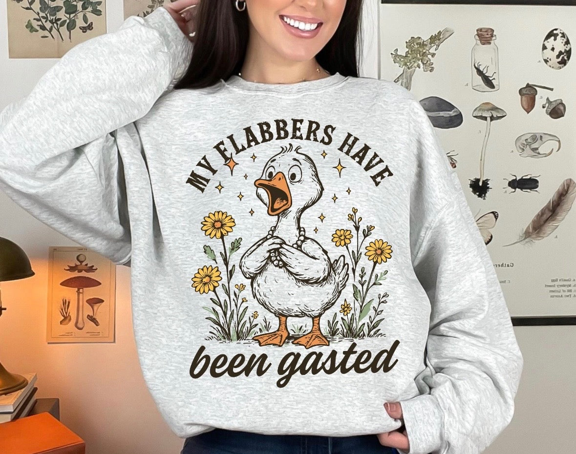 My Flabbers Have Been Gasted Ash Sweatshirt