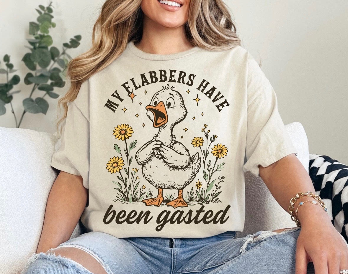My Flabbers Have Been Gasted Ivory Tee