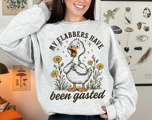 My Flabbers Have Been Gasted Ash Sweatshirt